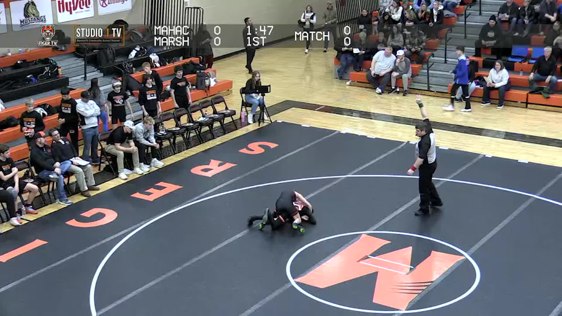 MHS Wrestling vs. Minneota & Morris Area: 12/16/25